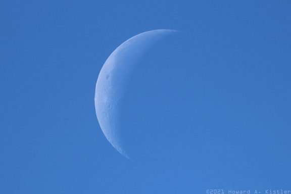 The Moon in Daytime