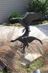 Canada Geese Sculpture