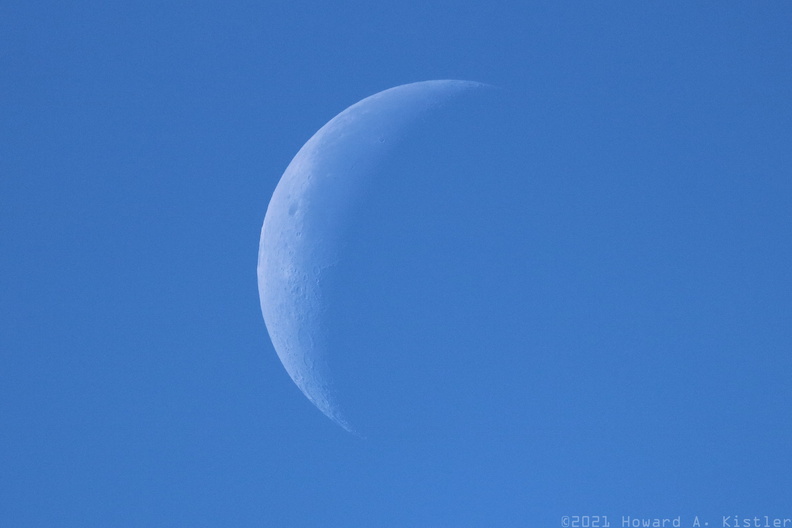 The Moon in Daytime